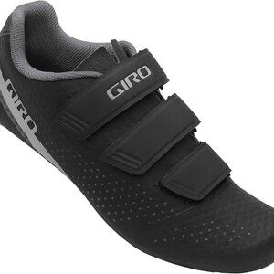 Giro Women's Black and Gray Three-Strap Cycling Shoes